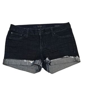 Jessica Simpson Dark Wash Cut-Off Style Denim Shorts